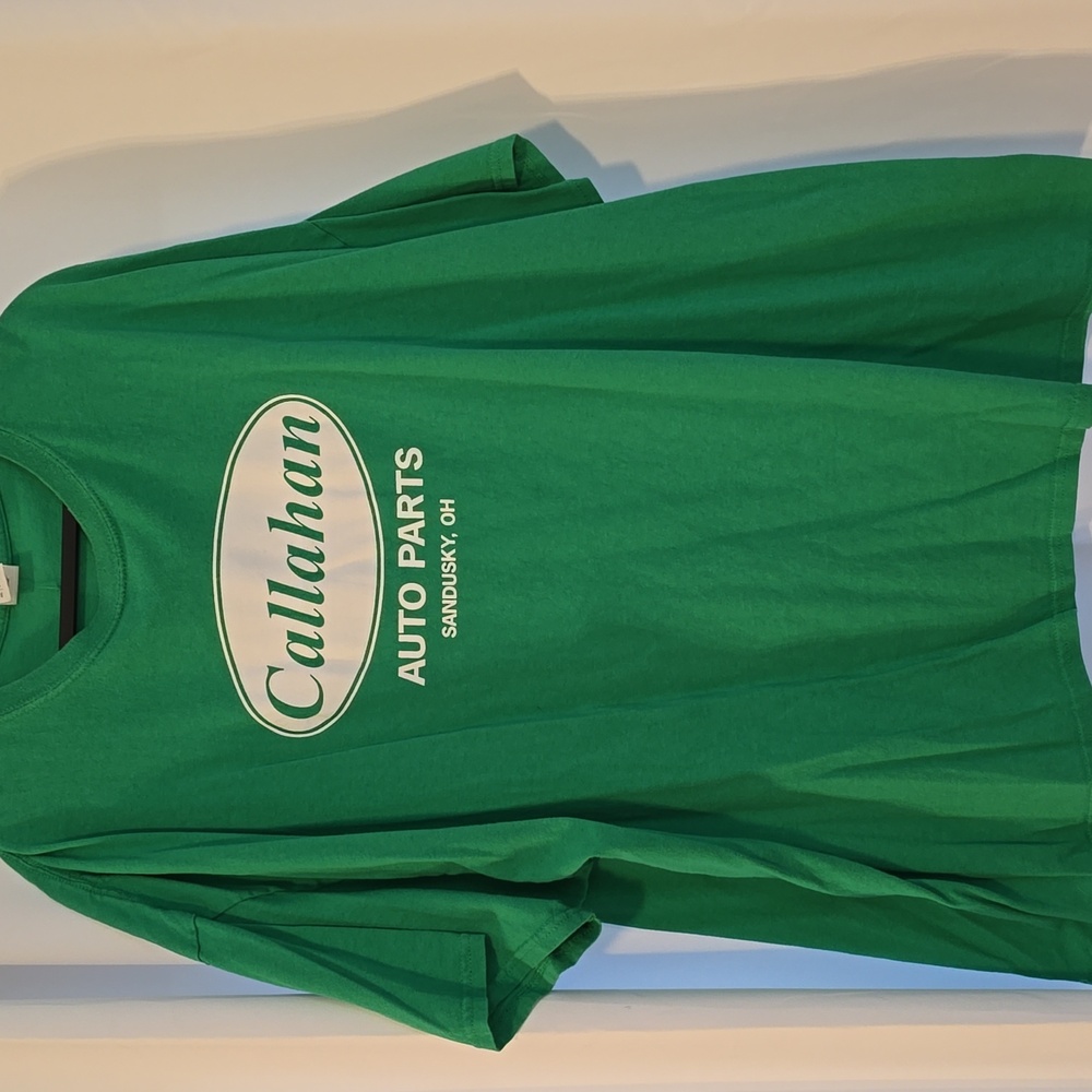 Retro "Callahan Auto Parts" Heavy Cotton T-Shirt